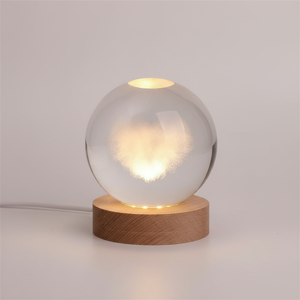 Personalized LED Table Lamp Star Design