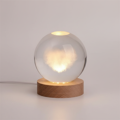 Personalized LED Table Lamp Star Design