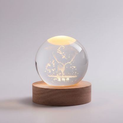 Personalized LED Table Lamp Star Design