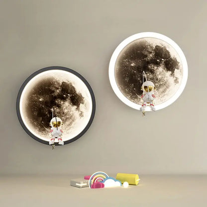 Modern LED Moon Wall Light