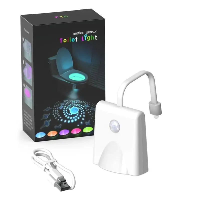 Automatic LED Bathroom Night Light with Motion Detector