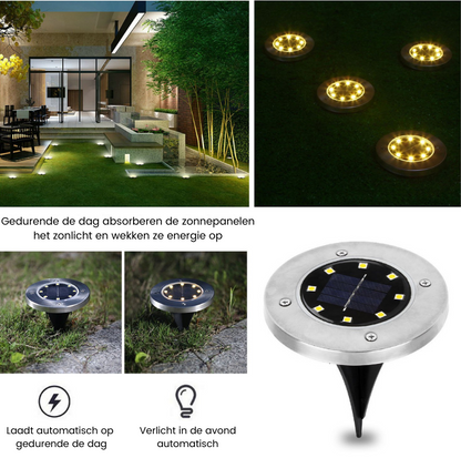Befez | Outdoor Solar Powered LED Garden Lights - Befez