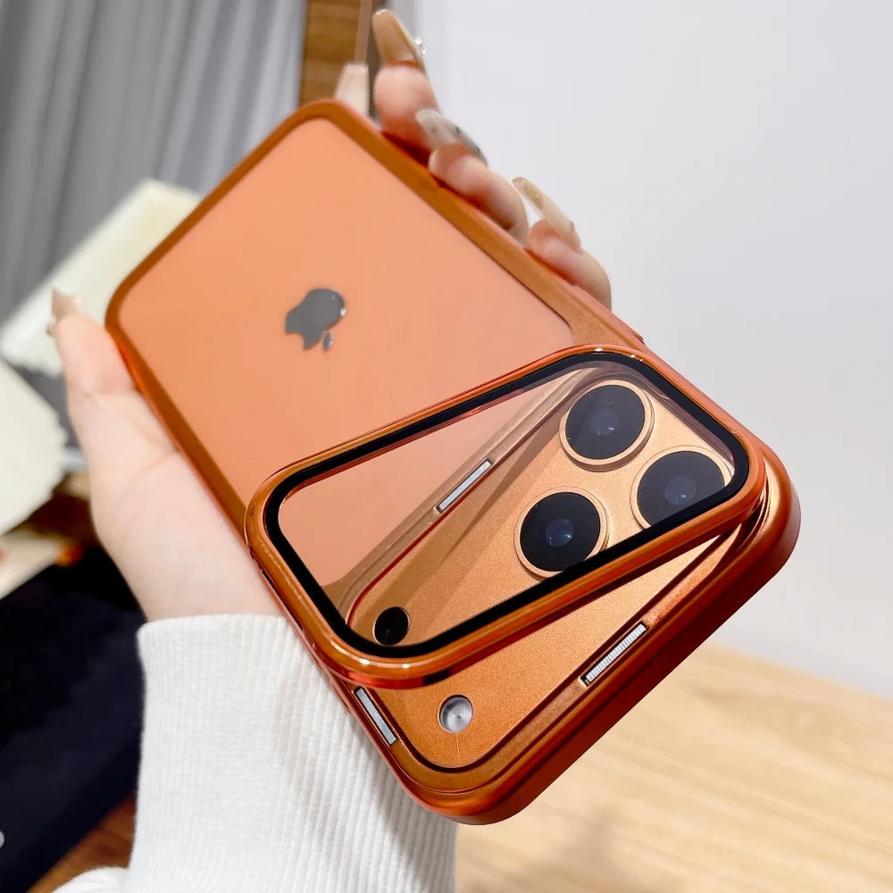 Slim Protective Case with Adjustable Camera Stand for iPhone 17