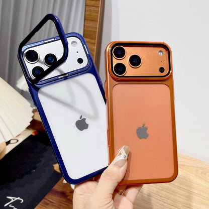 Slim Protective Case with Adjustable Camera Stand for iPhone 17