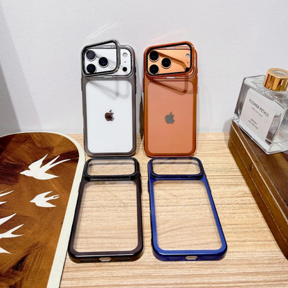 Slim Protective Case with Adjustable Camera Stand for iPhone 17