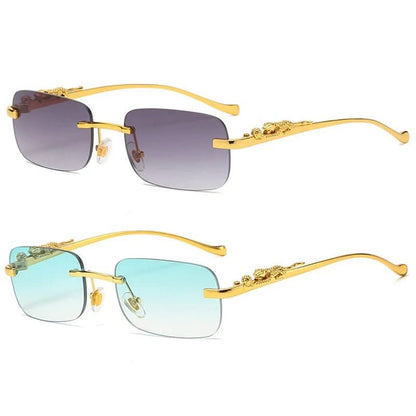 Trendy Leopard Print UV Sunglasses