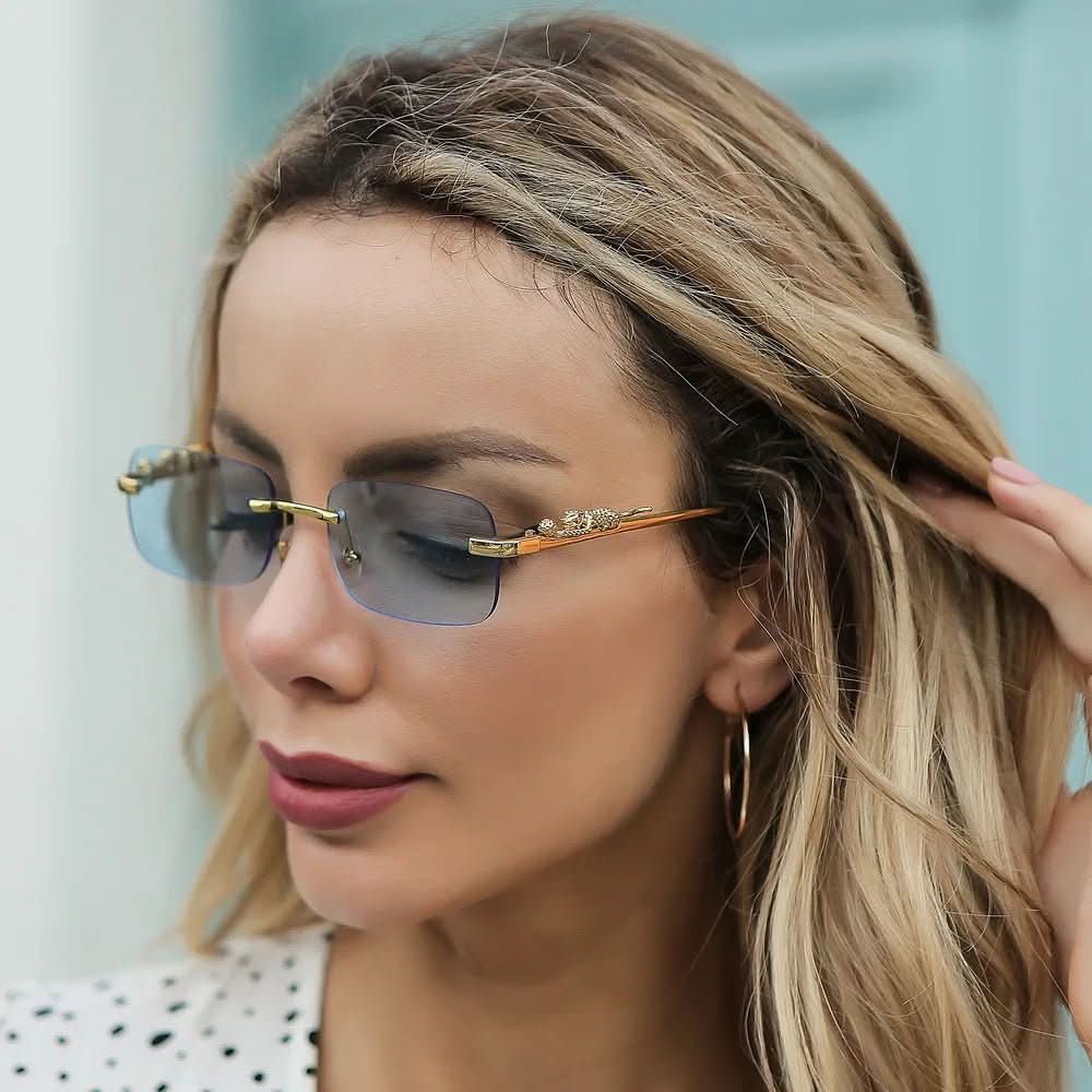 Trendy Leopard Print UV Sunglasses