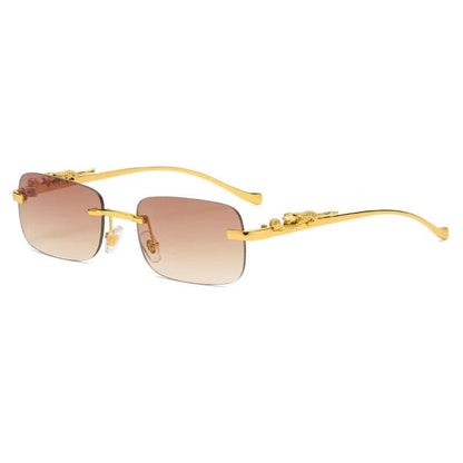 Trendy Leopard Print UV Sunglasses