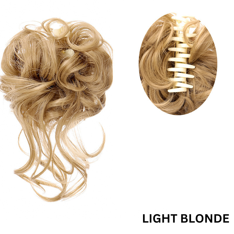 Easy Bun Hair Clip for Curly Hair Natural Look