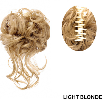 Easy Bun Hair Clip for Curly Hair Natural Look