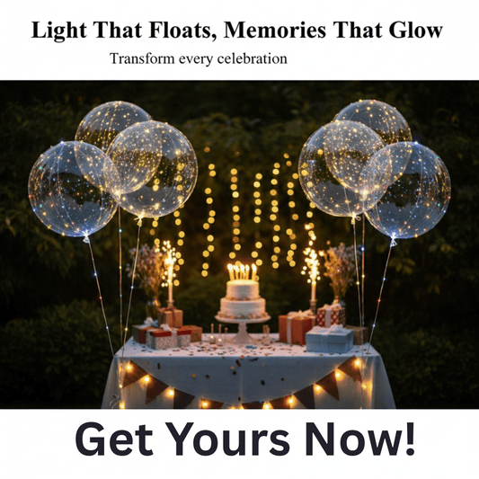 Colorful Reusable LED Decor Balloons - Befez