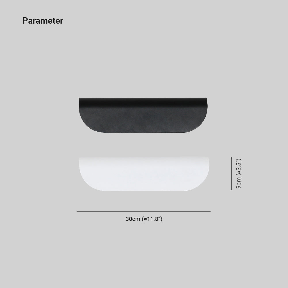 Befez | Sleek Weatherproof Arc Outdoor Wall Light