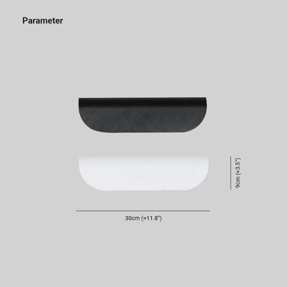Befez | Sleek Weatherproof Arc Outdoor Wall Light