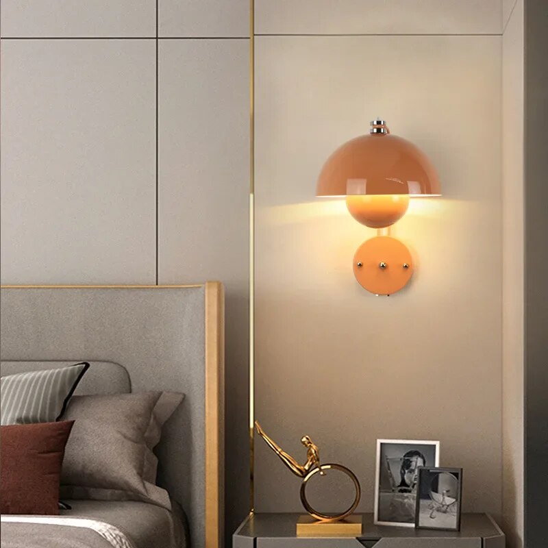 Stylish Mushroom Wall Light for Modern Homes