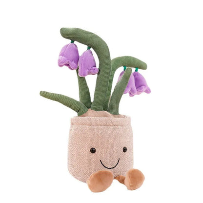 Colorful Friendly Plush Tulip Toy