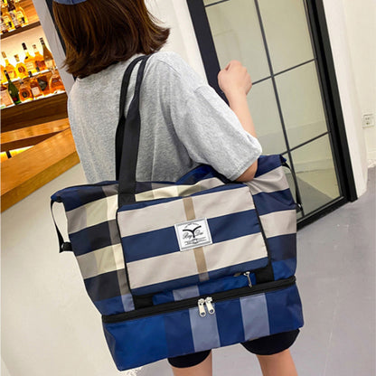 Befez | Classic Plaid Luggage Bag Extra Large