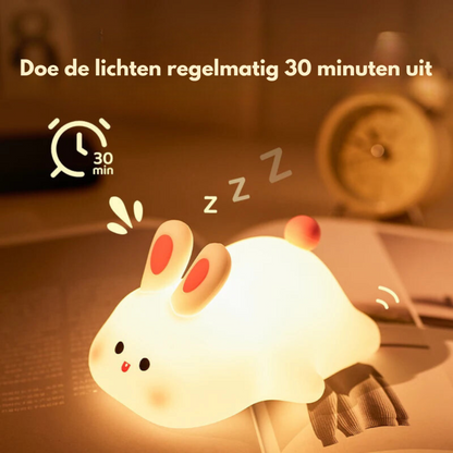 Cute Rabbit Night Light for Kids Soft Glow Lamp
