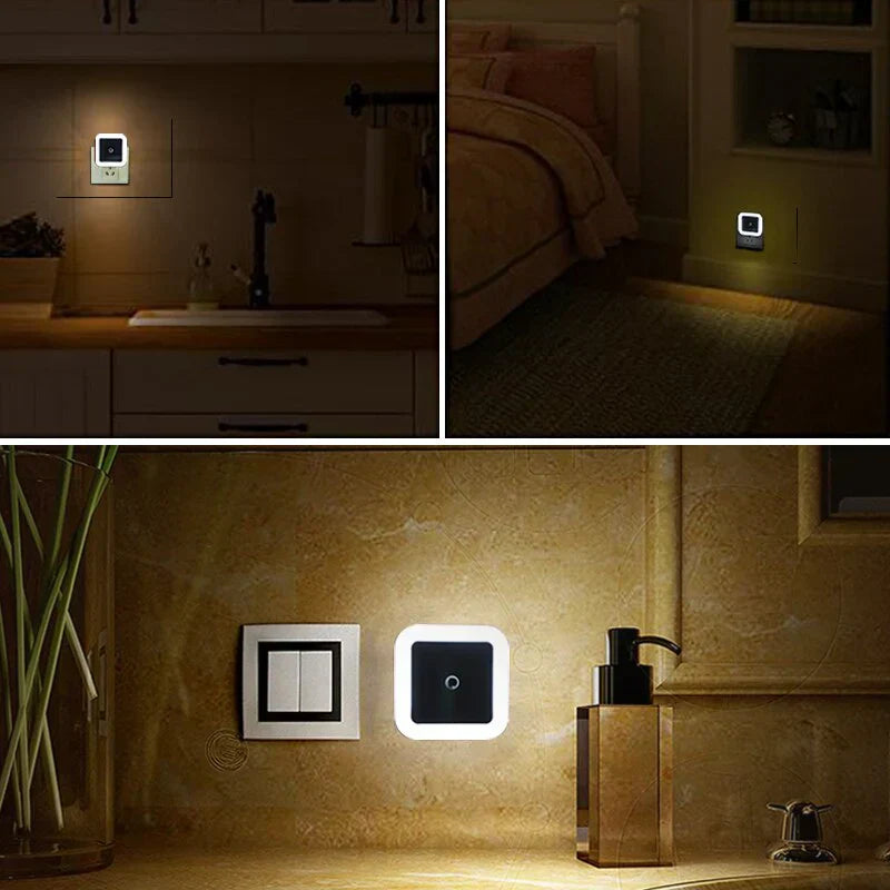 Automatic Twin LED Nightlight Set