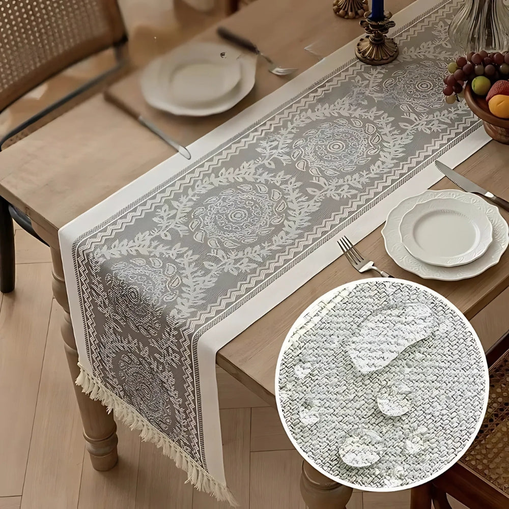 Elegant Linen Table Cloth Runner - Befez
