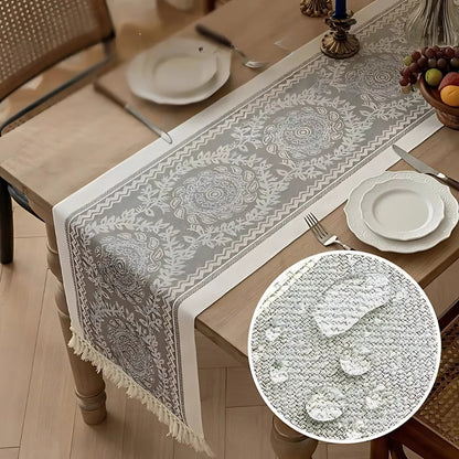 Elegant Linen Table Cloth Runner - Befez