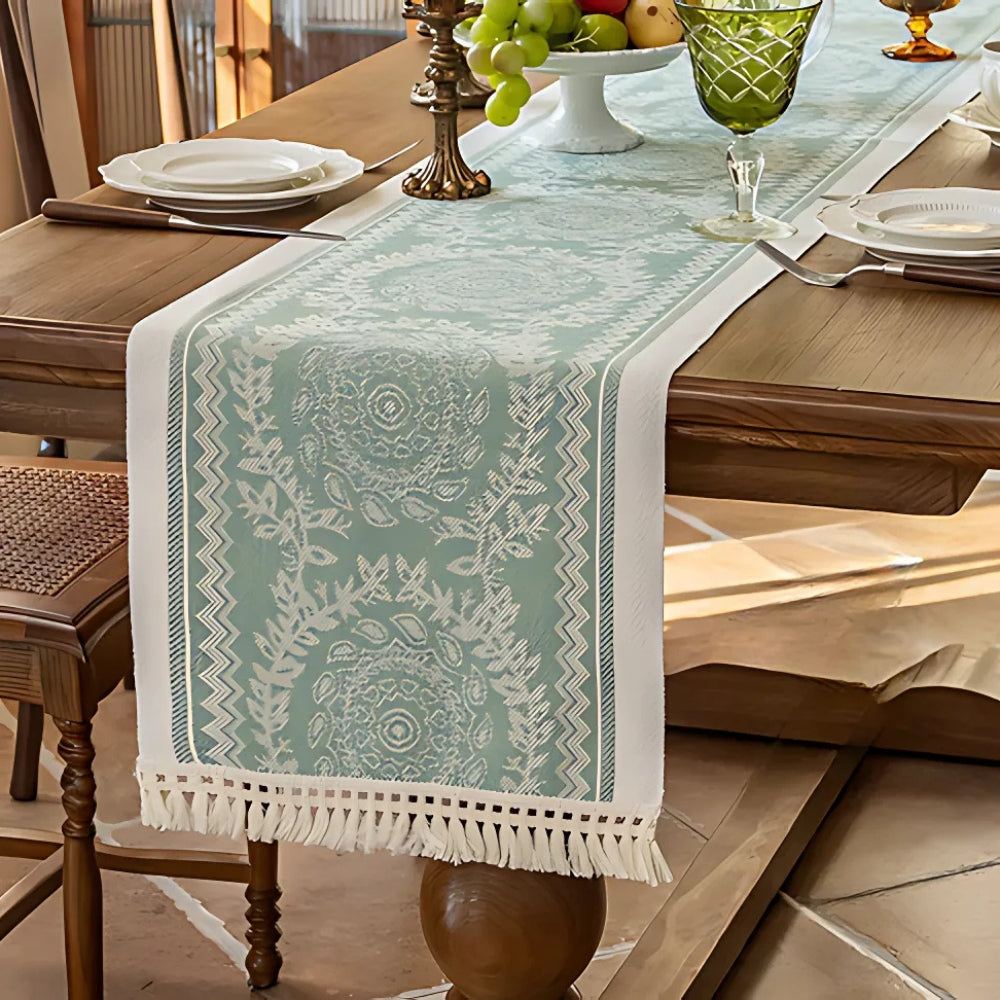 Elegant Linen Table Cloth Runner
