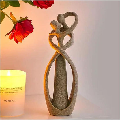 Unique Heart Art Statue - Contemporary Home Decoration