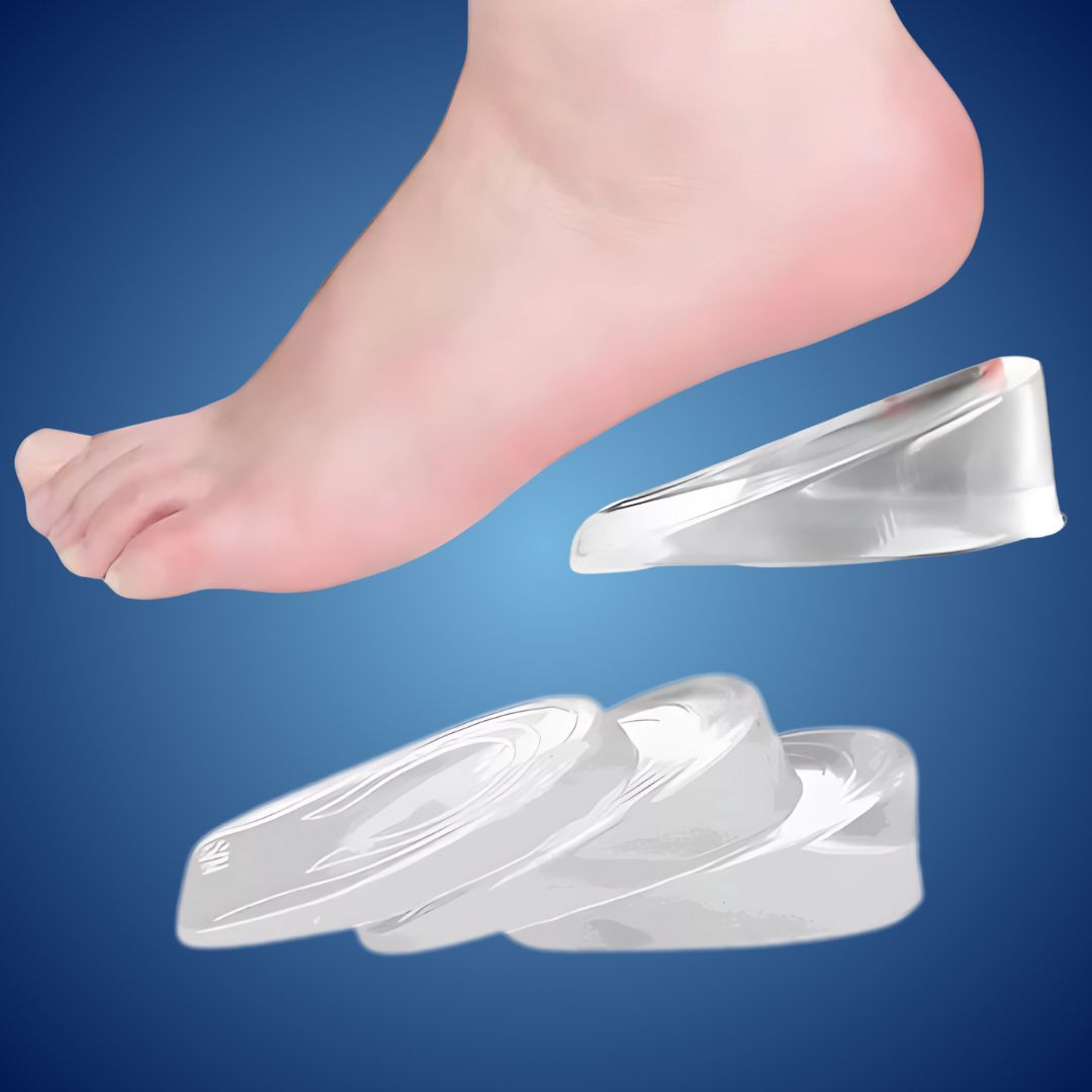 Comfortable Gel Heel Lift Insoles for Pain Relief - Befez