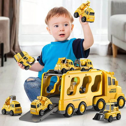 Diecast Construction Vehicle Play Set