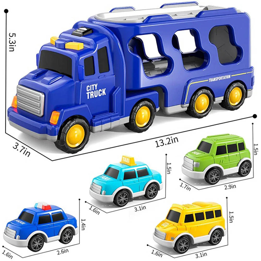Diecast Construction Vehicle Play Set