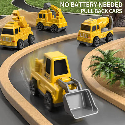 Diecast Construction Vehicle Play Set