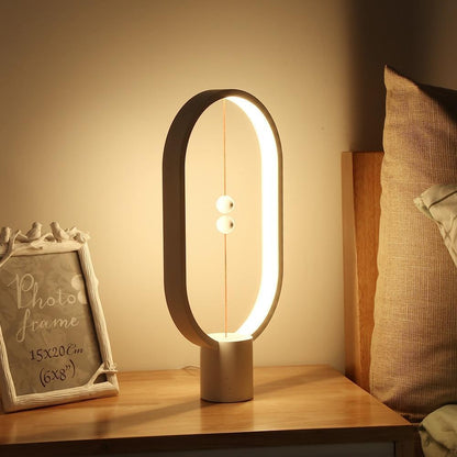 Sleek Floating Balance Lamp LED Modern Desk Light