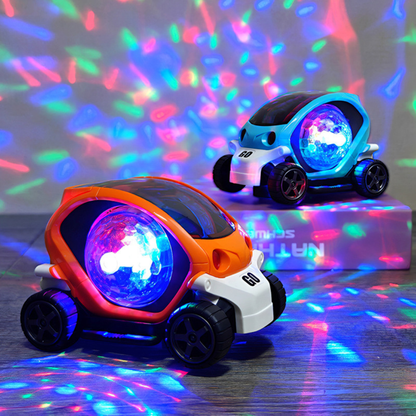 Glowing 360° Music Spin Car Toy