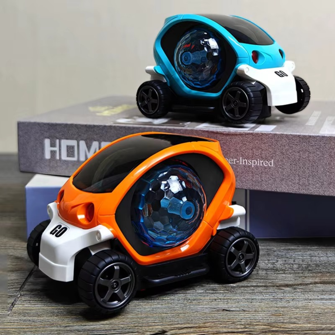 Glowing 360° Music Spin Car Toy