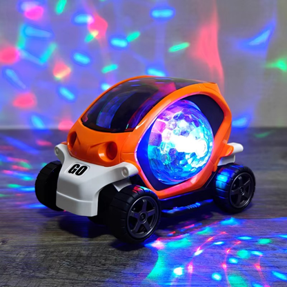 Glowing 360° Music Spin Car Toy