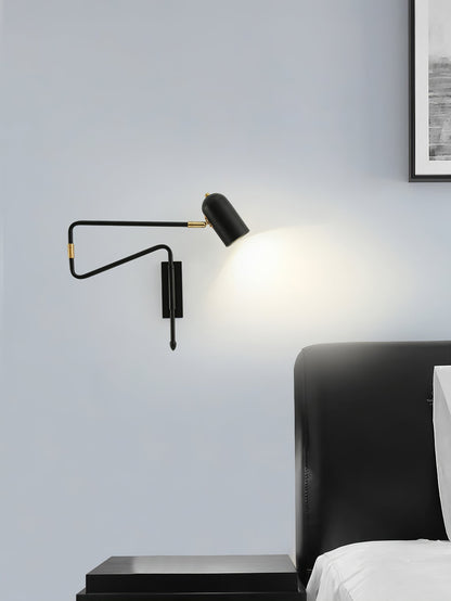 Adjustable LED Wall Light with Flexible Neck