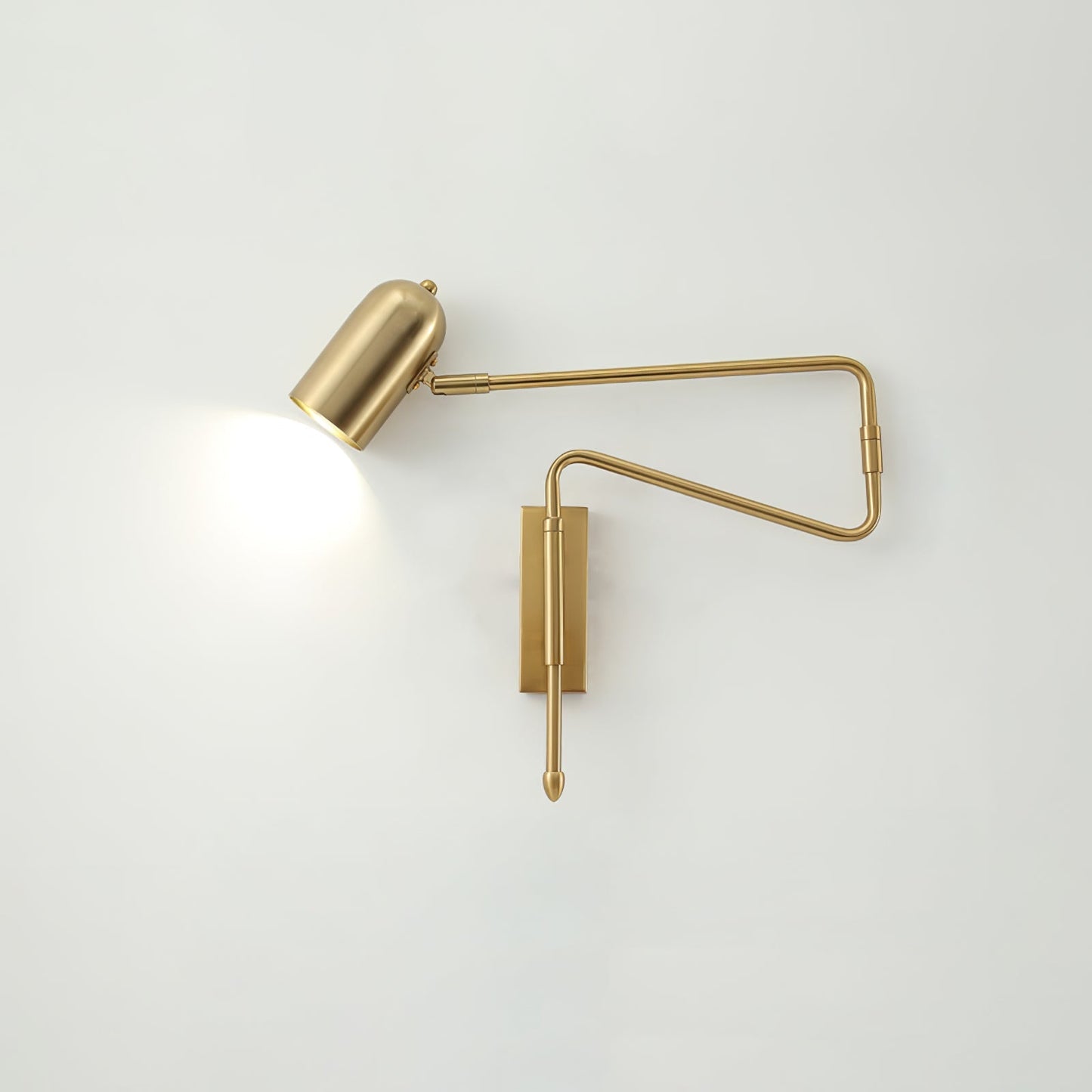 Adjustable LED Wall Light with Flexible Neck