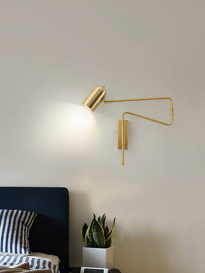 Adjustable LED Wall Light with Flexible Neck