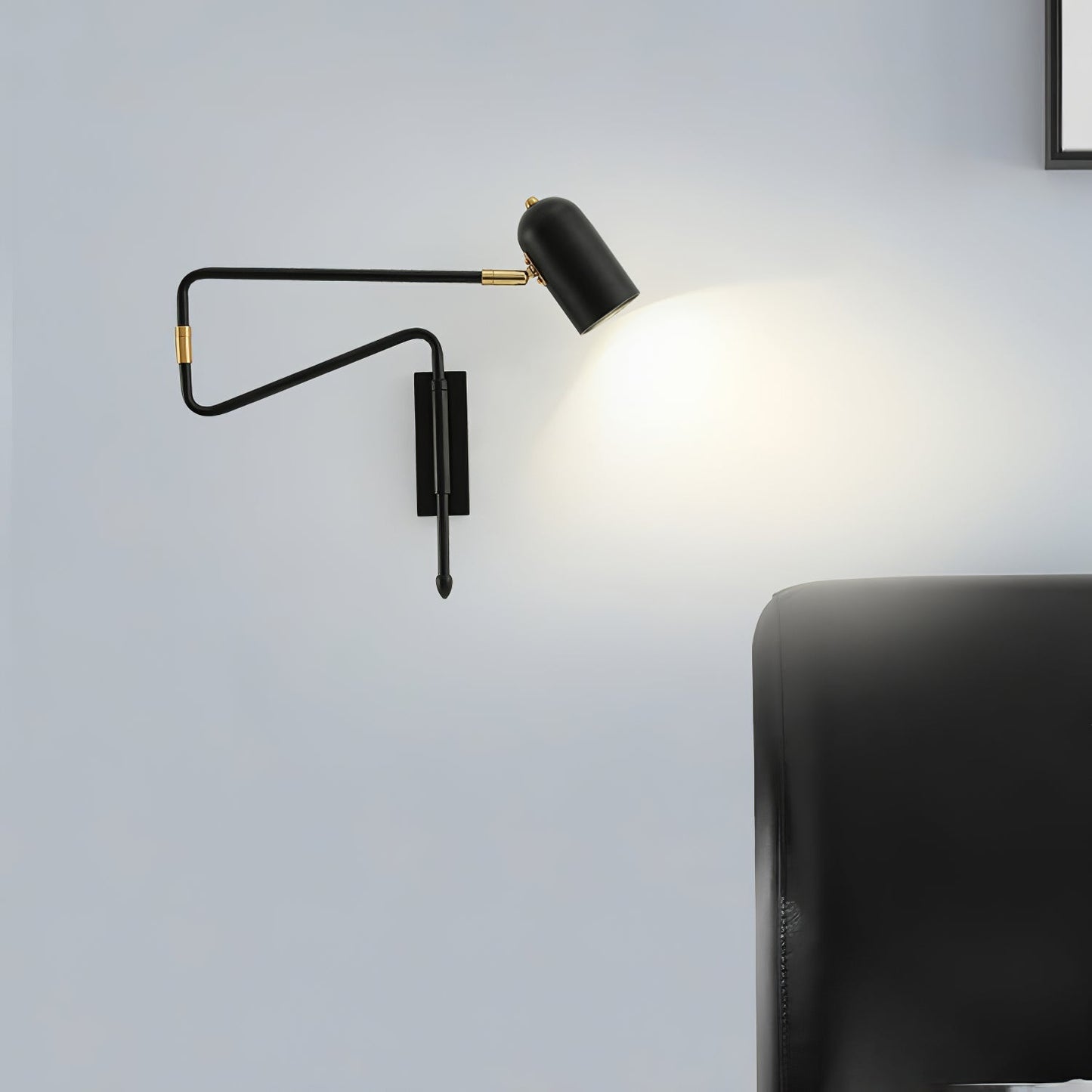 Adjustable LED Wall Light with Flexible Neck