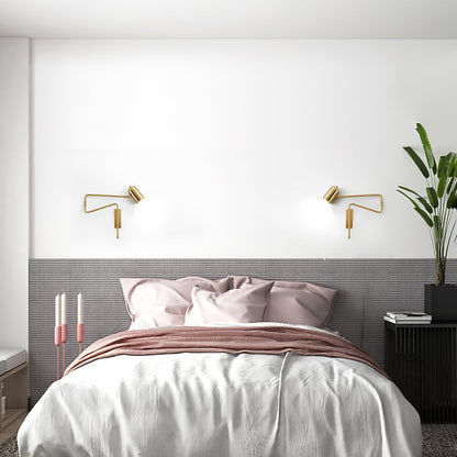 Adjustable LED Wall Light with Flexible Neck