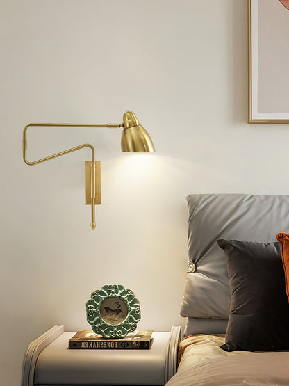 Adjustable LED Wall Light with Flexible Neck