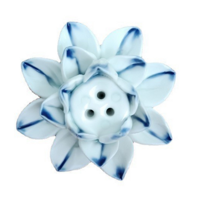 Decorative Lotus Incense Burner Holder