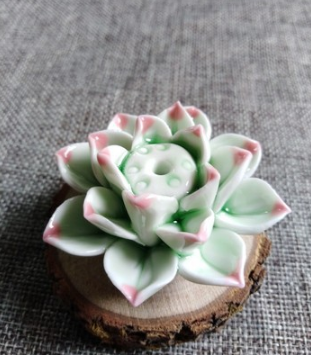 Decorative Lotus Incense Burner Holder