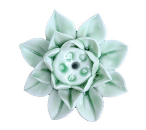 Decorative Lotus Incense Burner Holder