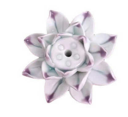 Decorative Lotus Incense Burner Holder