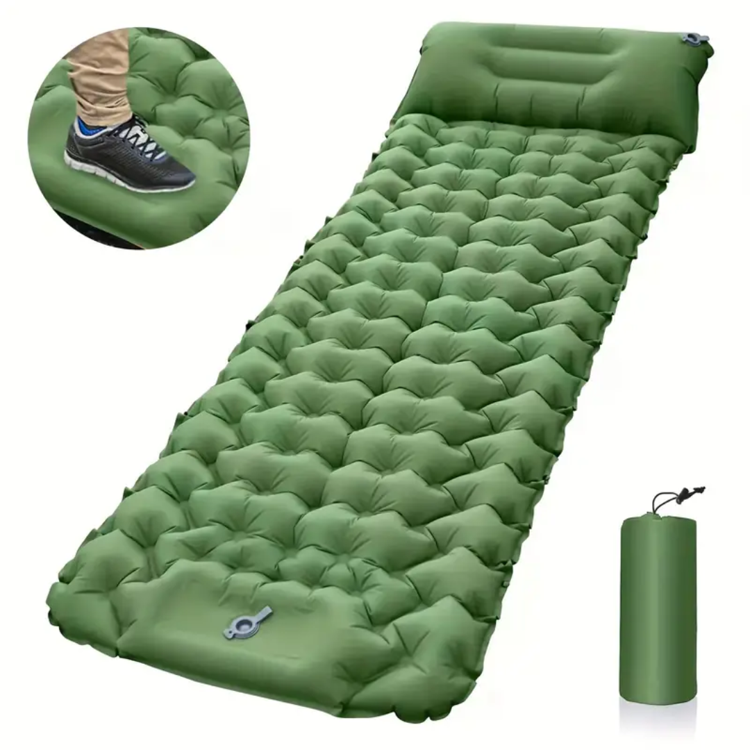 Portable Camping Air Mattress with Fast Inflation