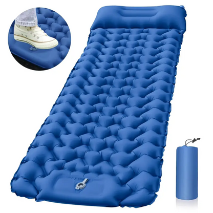 Portable Camping Air Mattress with Fast Inflation