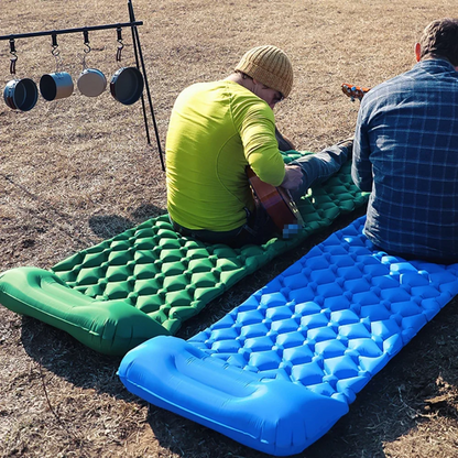 Portable Camping Air Mattress with Fast Inflation