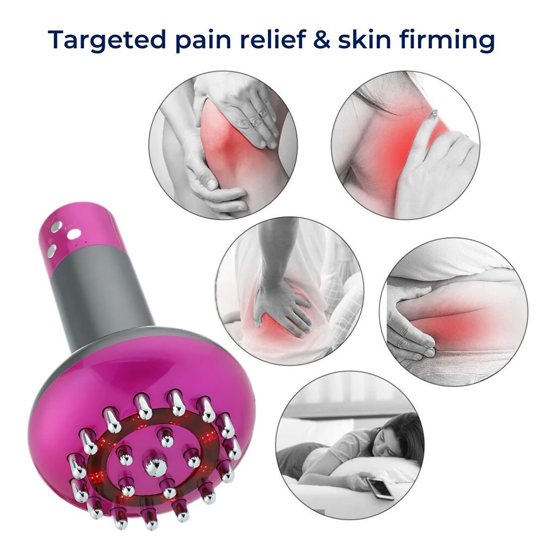 Relaxing Electric Massage Brush for Skin Toning