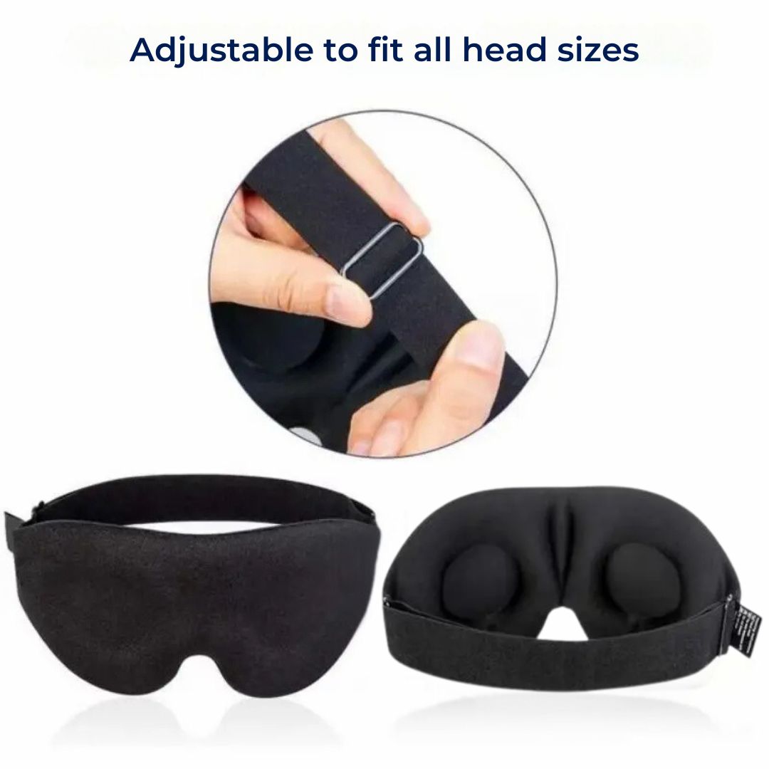 Sleep Mask for Light Blockage Comfortable Blindfold
