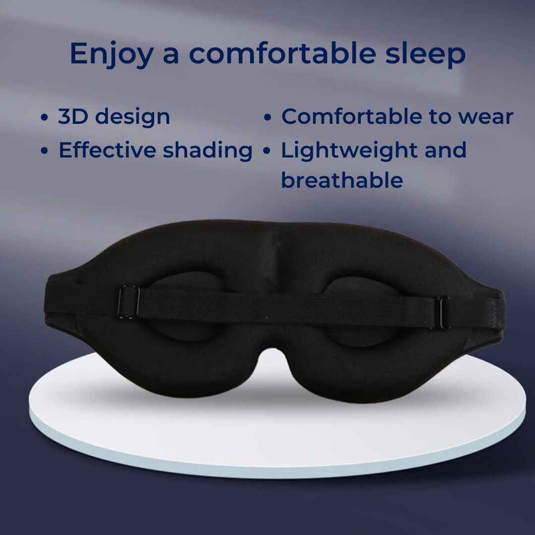 Sleep Mask for Light Blockage Comfortable Blindfold